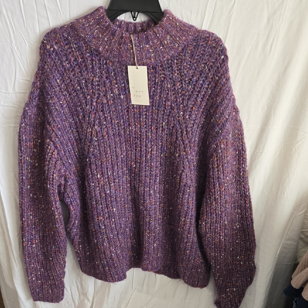 a new day Women's Cowl Neck Sweater